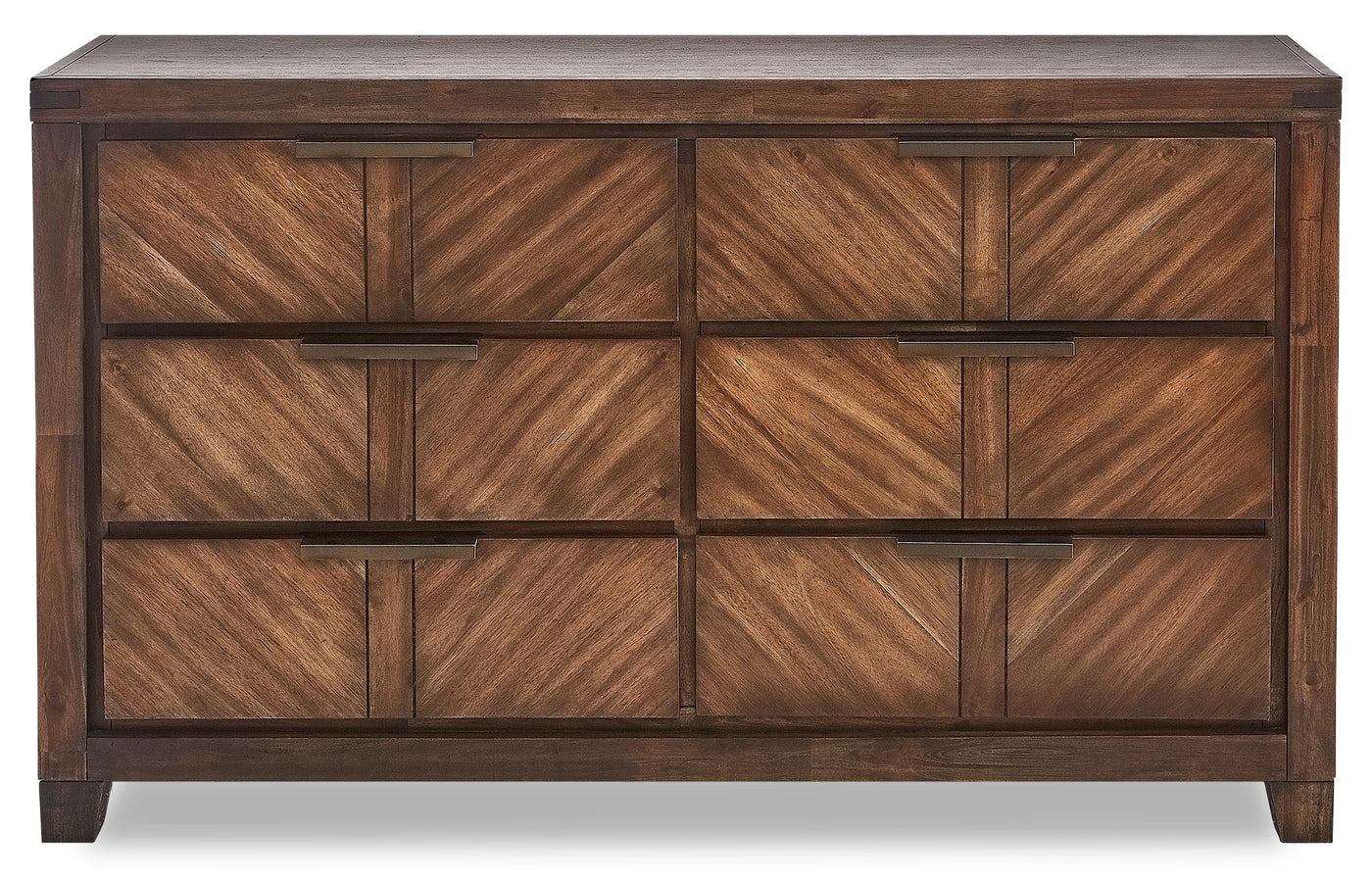 Nathan 6 Drawer Dresser - Brown