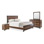 Nathan 6-Piece Queen Bedroom Set - Brown