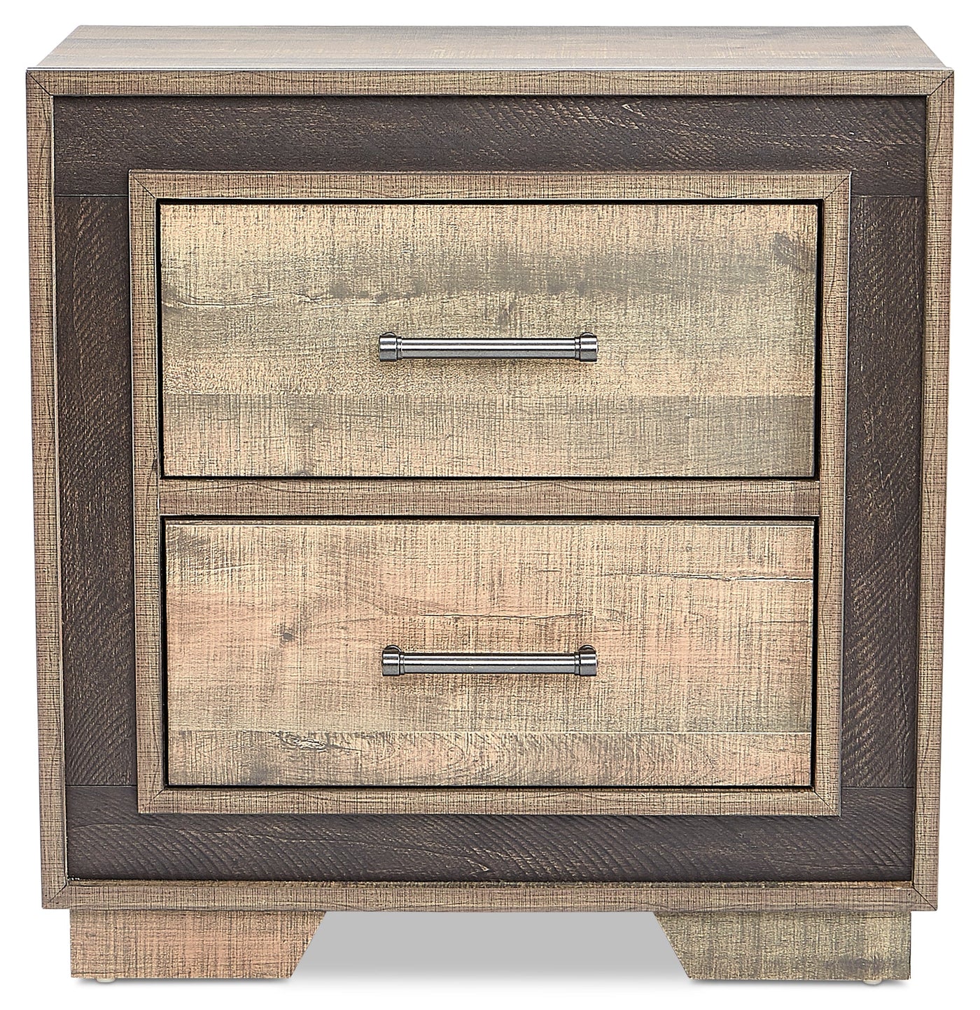 Orlando 6-Piece King Bedroom Set - Weathered Brown