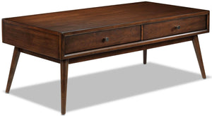 Boyton Coffee Table - Walnut