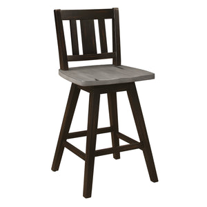 Willow Counter Height Stool - Black, Grey