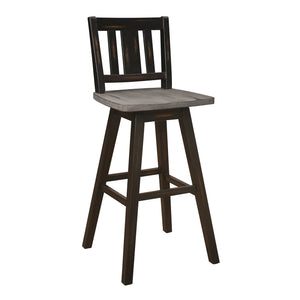 Willow Bar Height Stool - Black, Grey