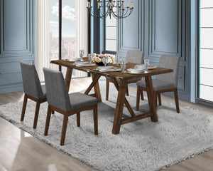 Whittaker 5-Piece Dining Set - Brown