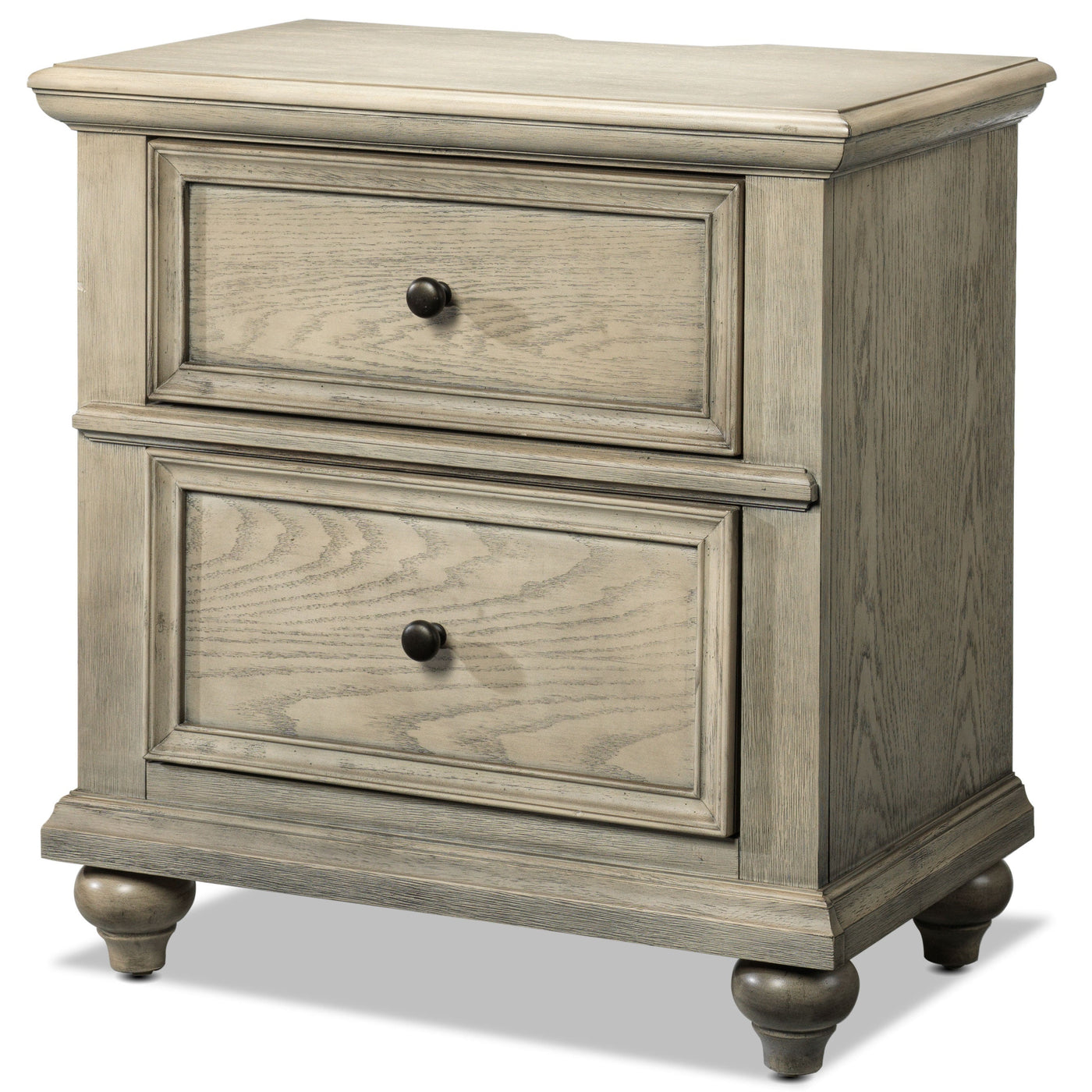 Emma 6-Piece Queen Bedroom Set - Oak