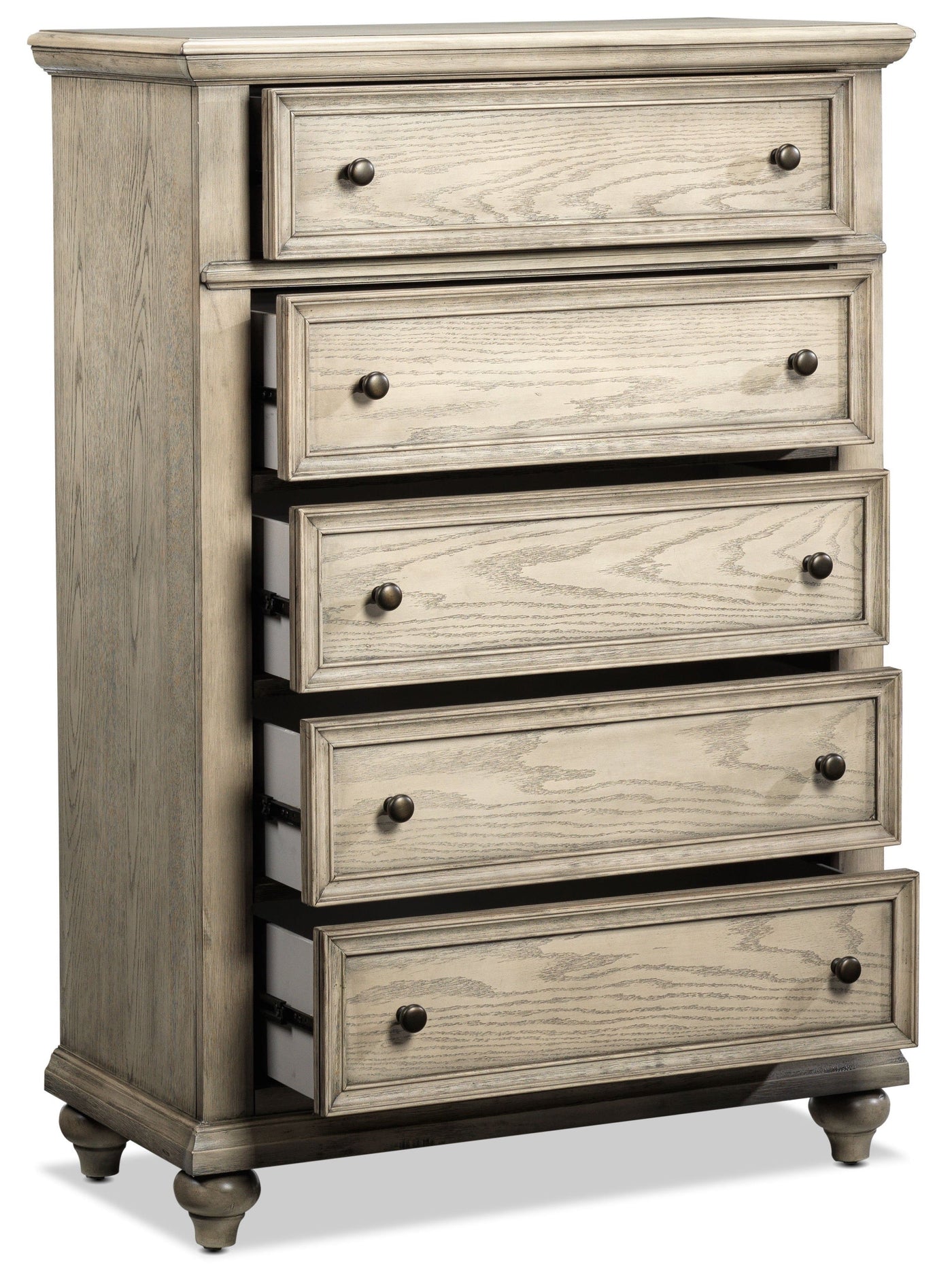 Emma 5 Drawer Chest - Oak