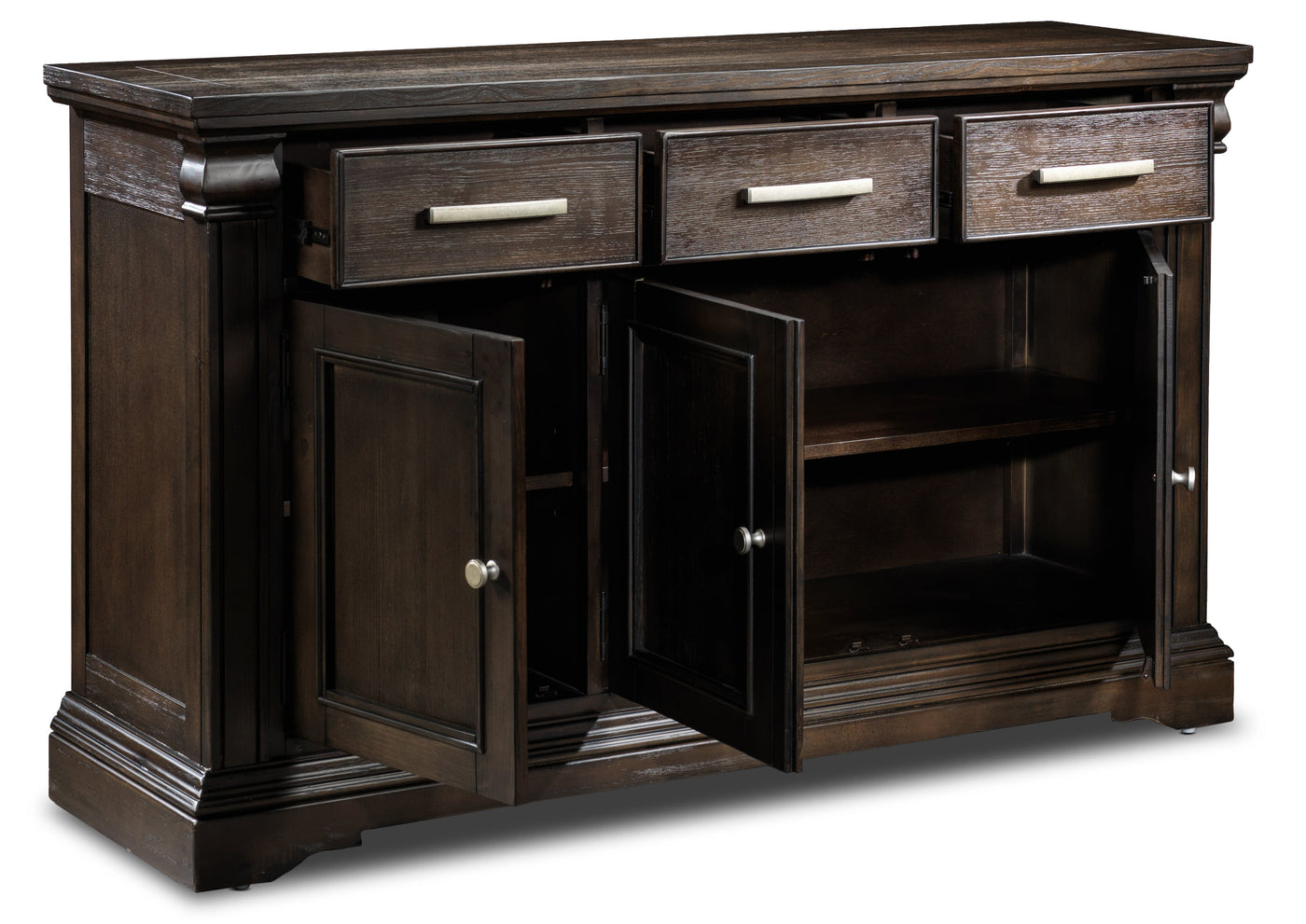 Cambridge Server - Dark Brown