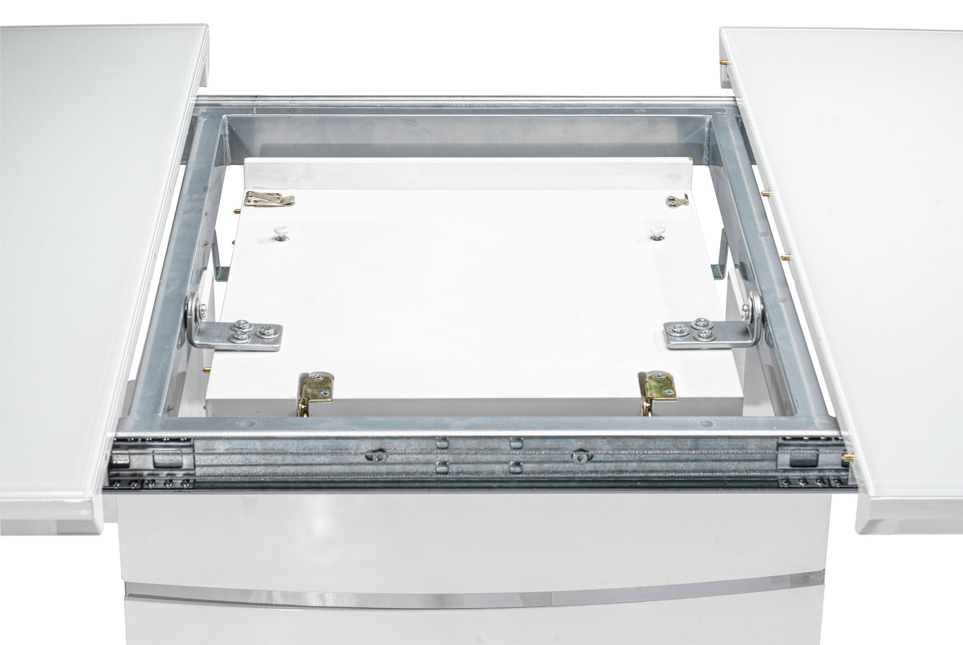 Danny 7-Piece Dining Set - White and Dark Grey