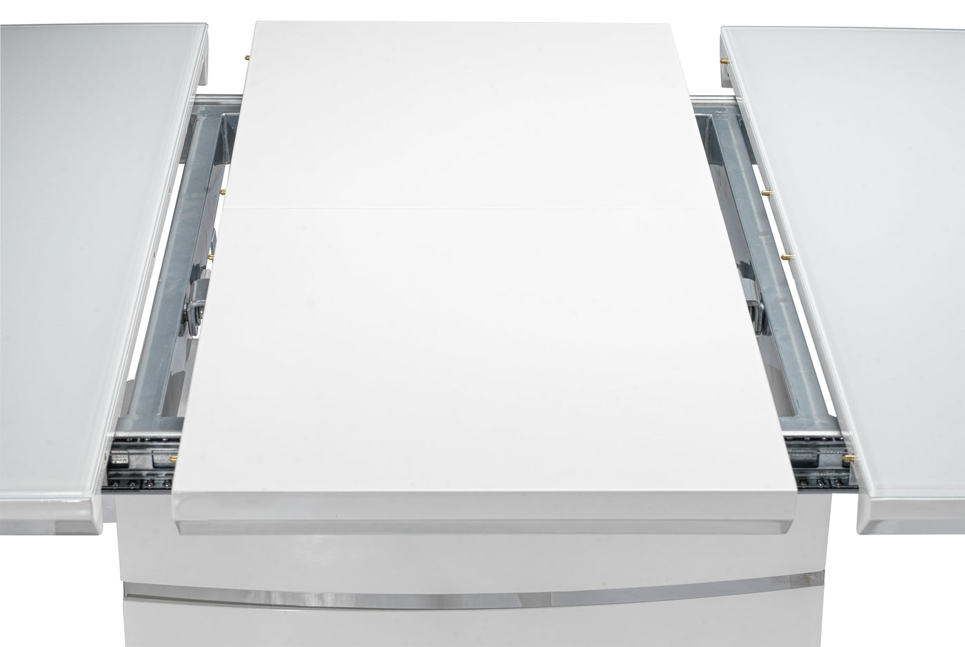 Danny 7-Piece Dining Set - White and Dark Grey