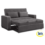 Augustine Sofa with Full Size Pop-Up Bed - Grey