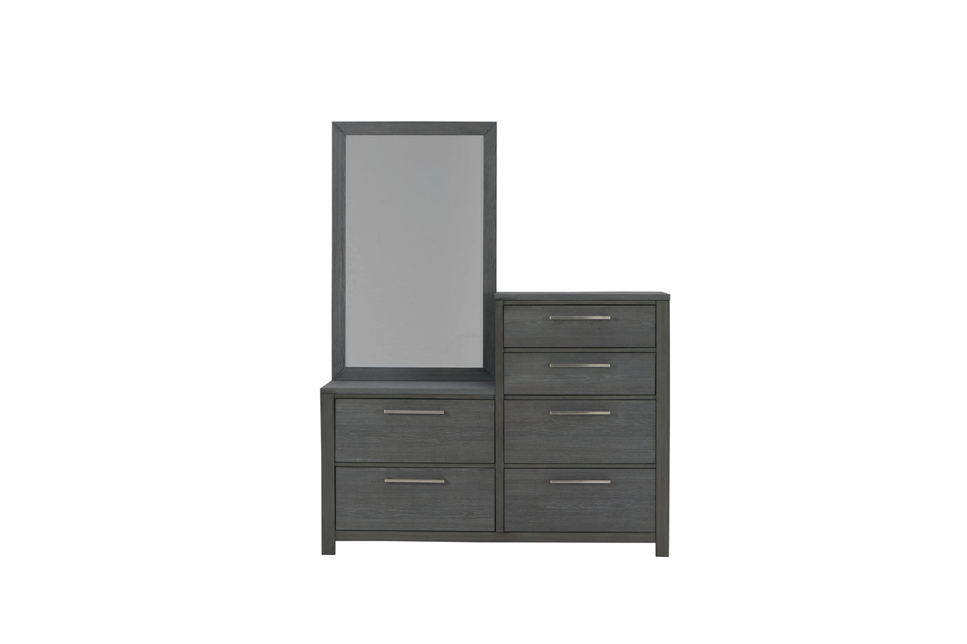 Westpoint 6 Drawer Dresser - Weathered Grey