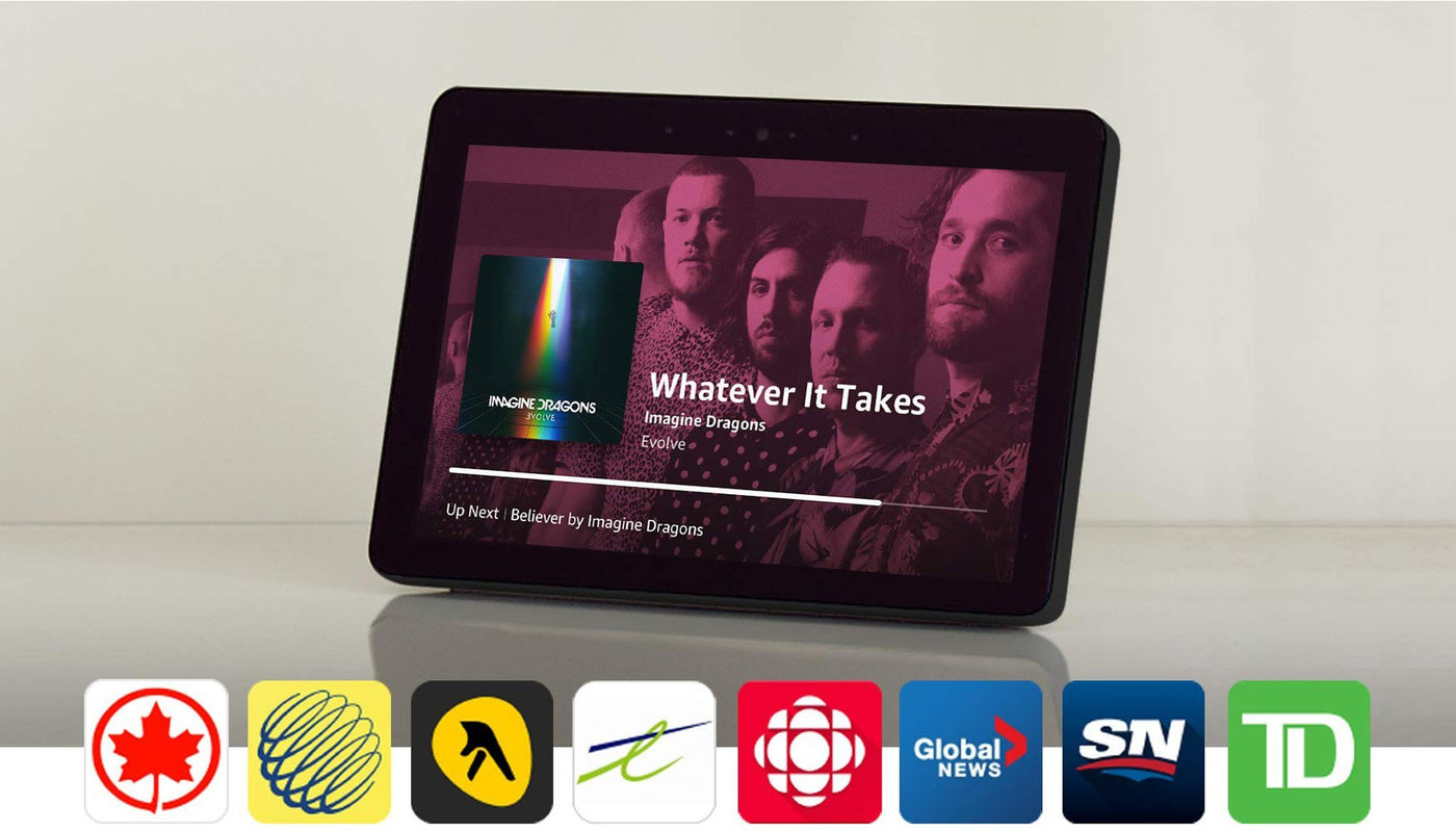 Amazon Echo Show (2nd Gen) with Alexa (Charcoal) - B0793FCBW9