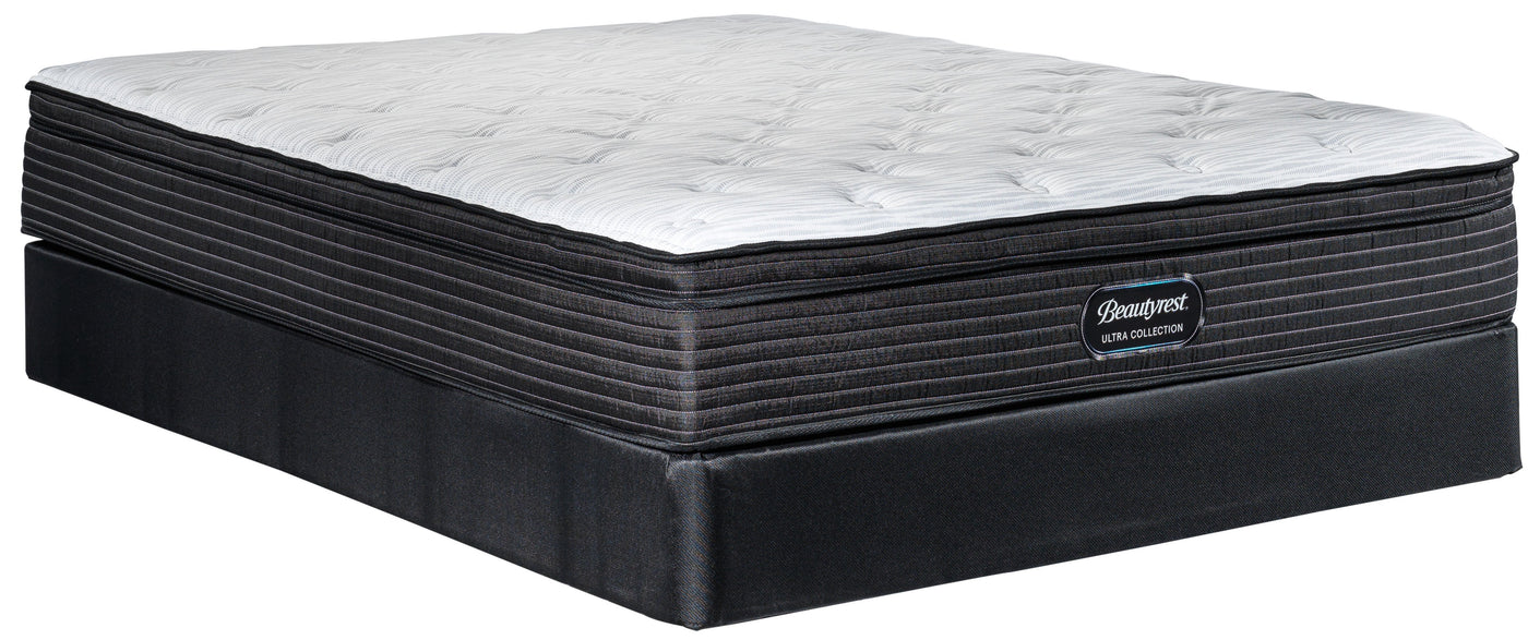 Simmons Beautyrest Ultra Jasper Firm King Mattress and Split Boxspring Set