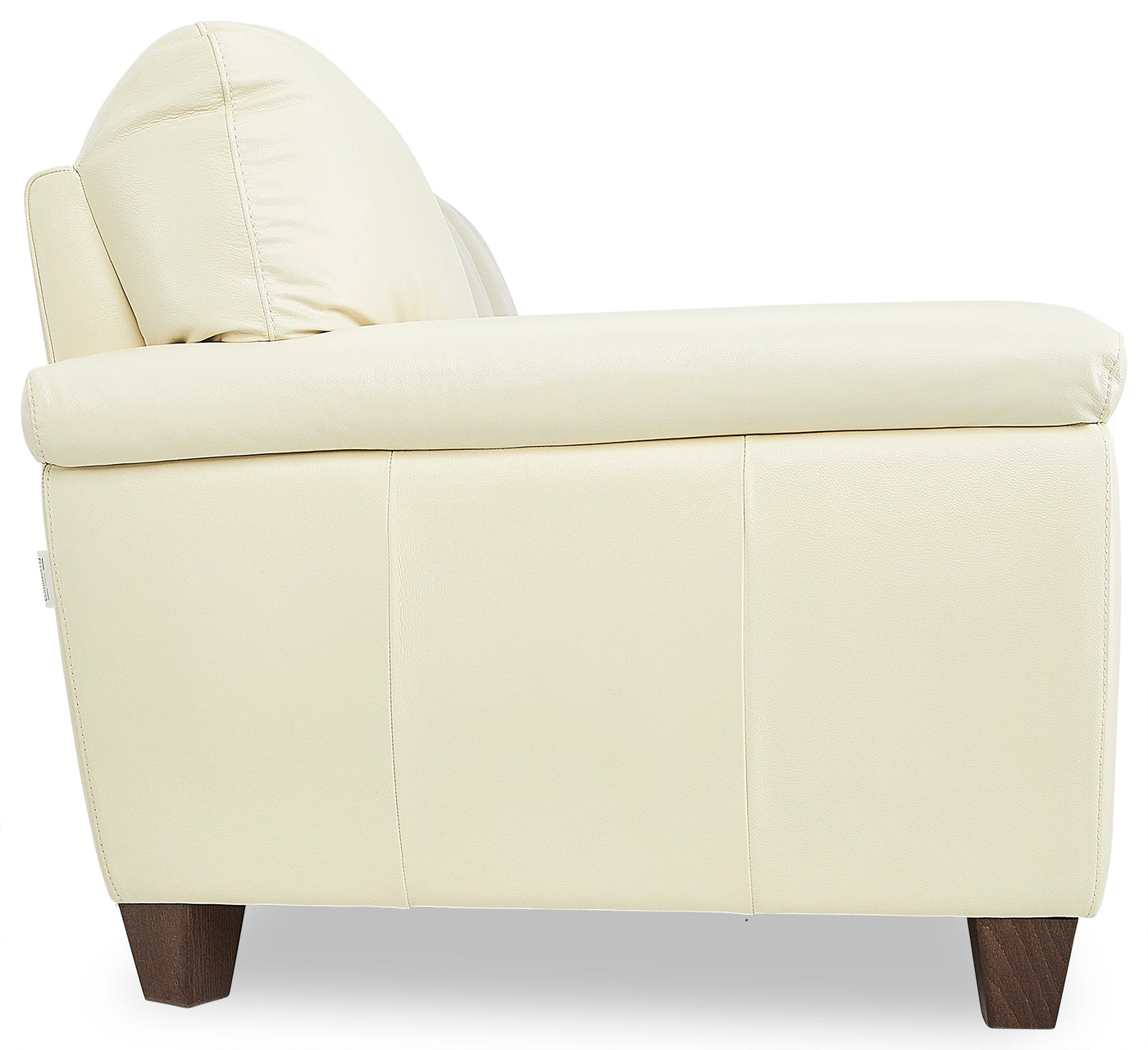 Leonardo Leather Sofa - Cream