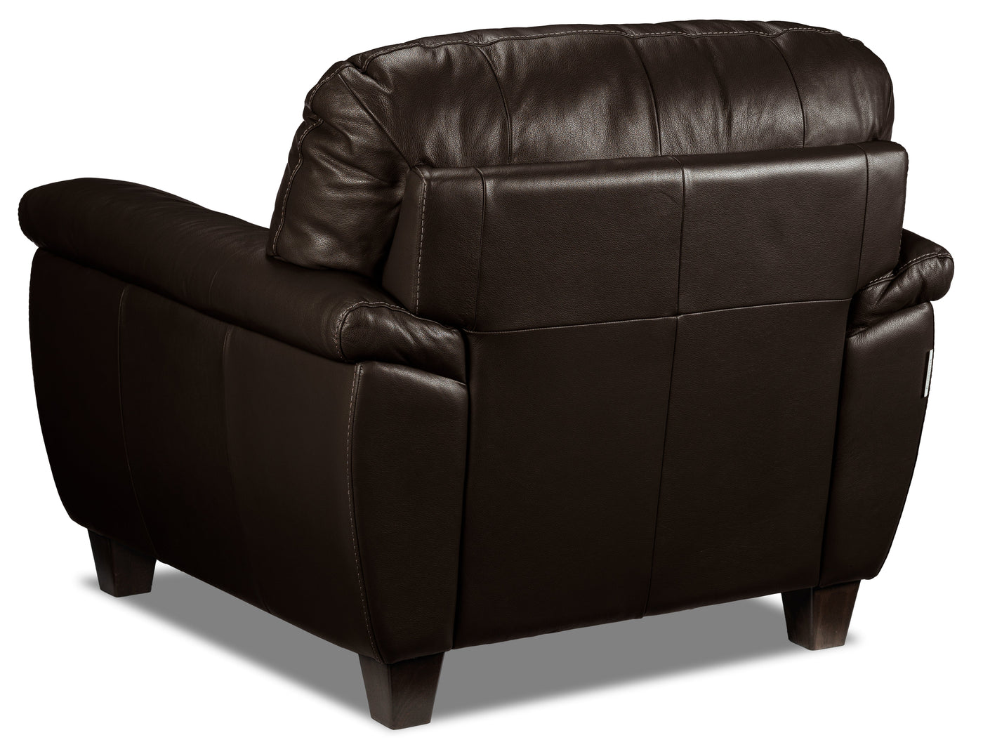 Leonardo Leather Chair - Brown