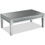Aria Coffee Table - Mirrored Glass