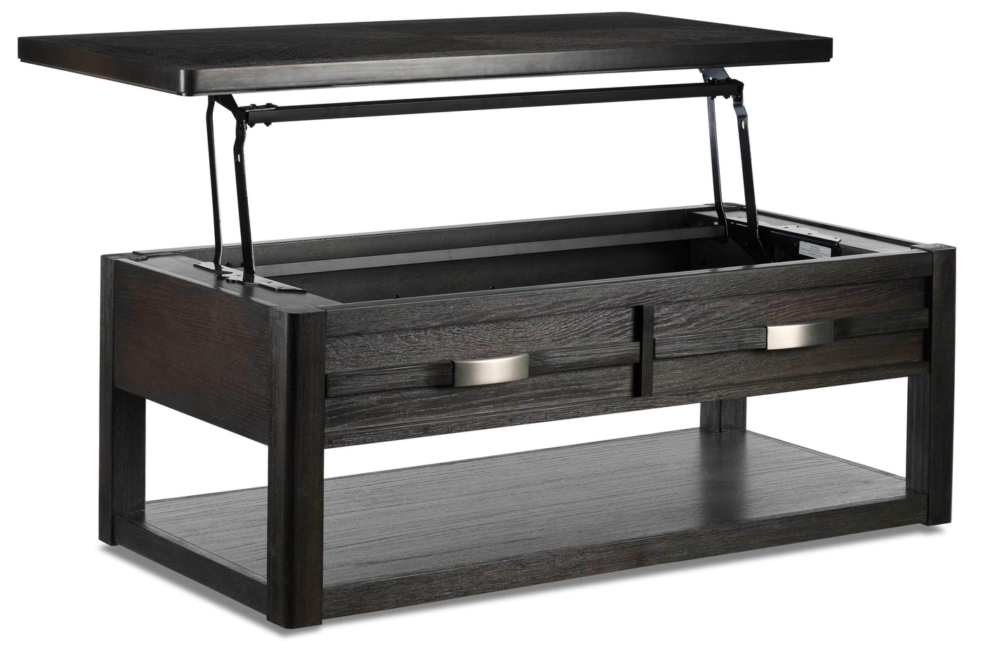 Manila Lift-Top Coffee Table - Grey