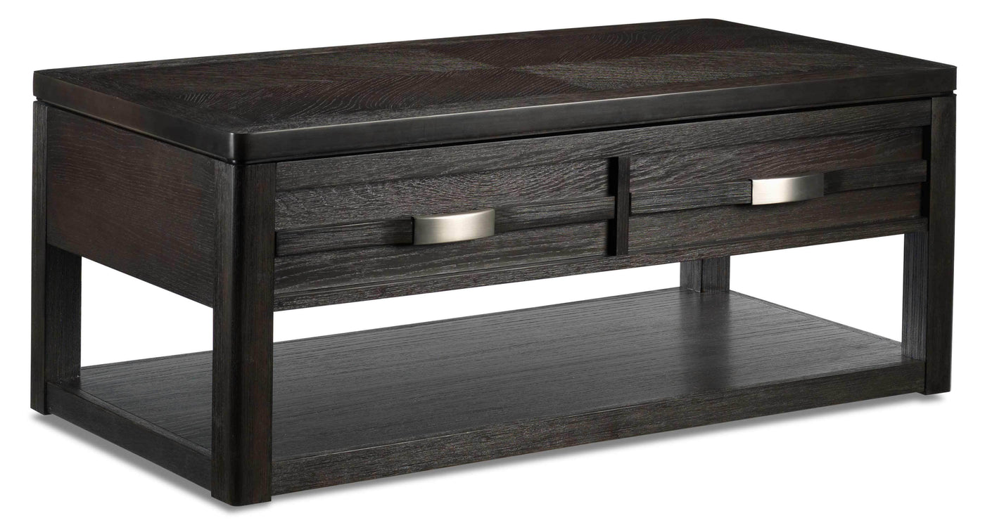 Manila Lift-Top Coffee Table - Grey