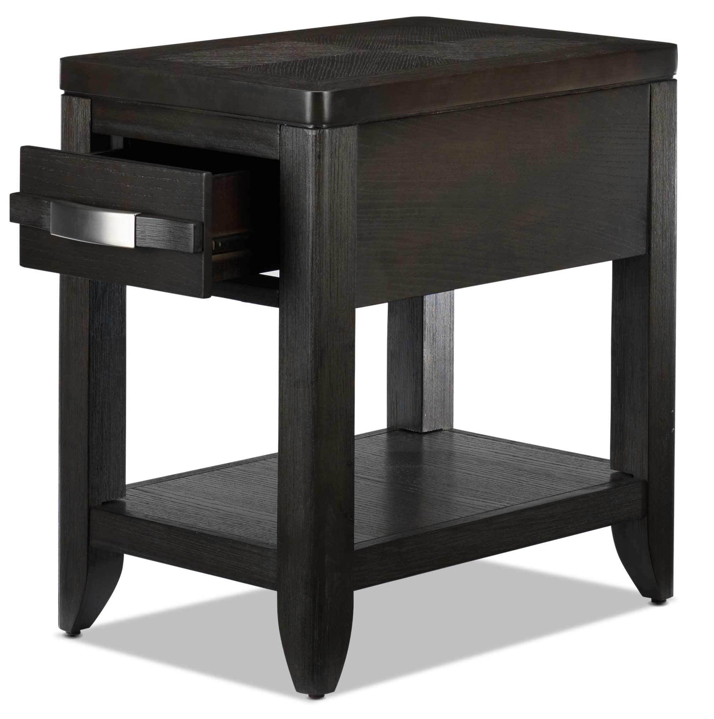 Manila Chairside Table - Grey