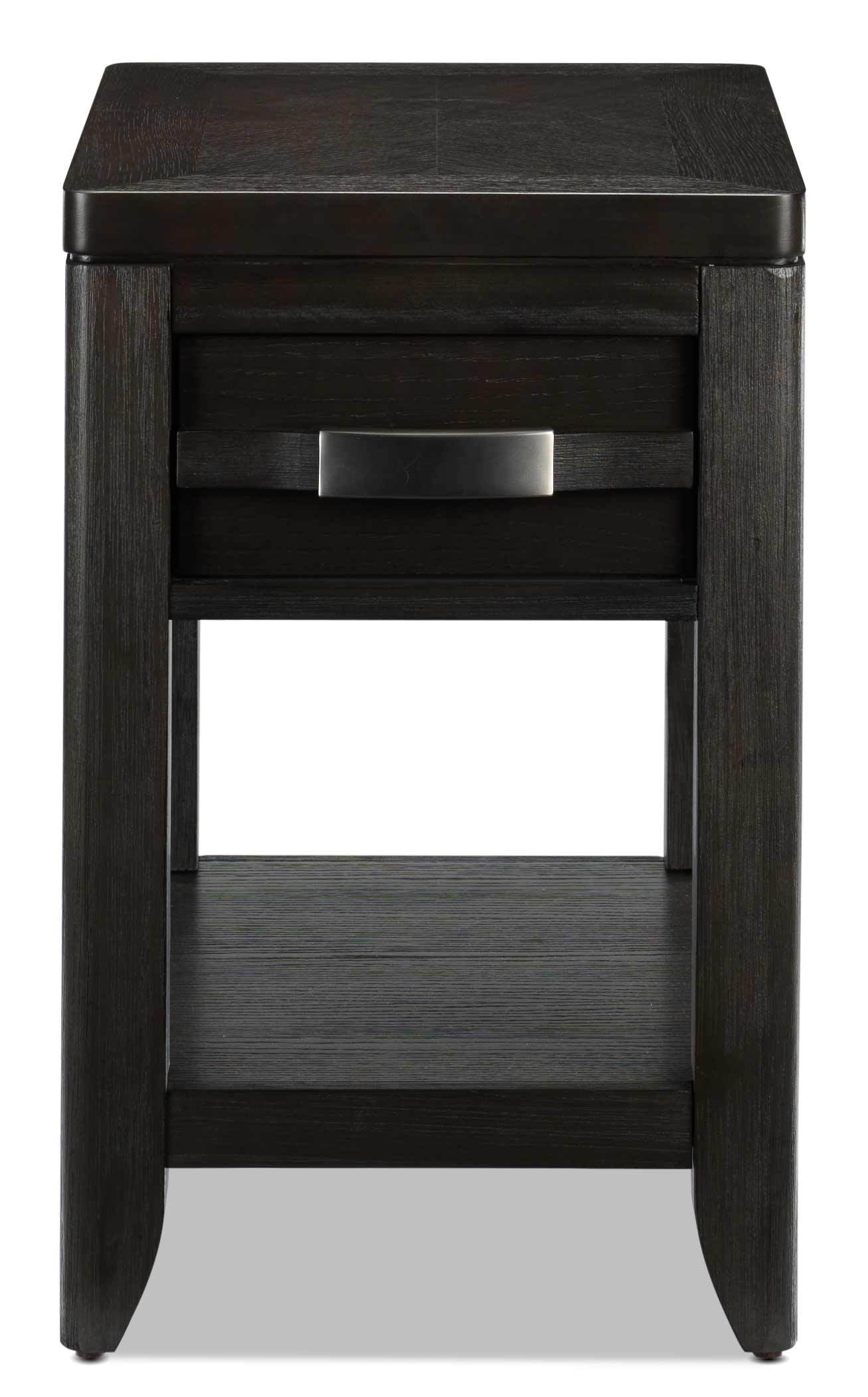Manila Chairside Table - Grey