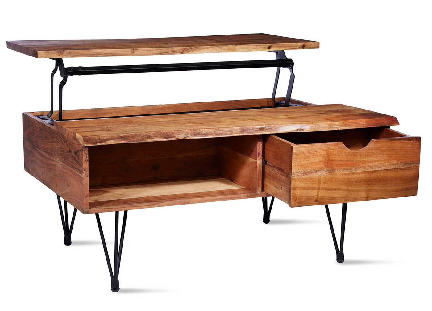 Milo Lift Top Coffee Table - Natural