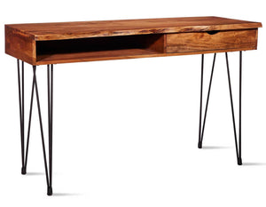 Milo Table console/bureau de travail - naturel