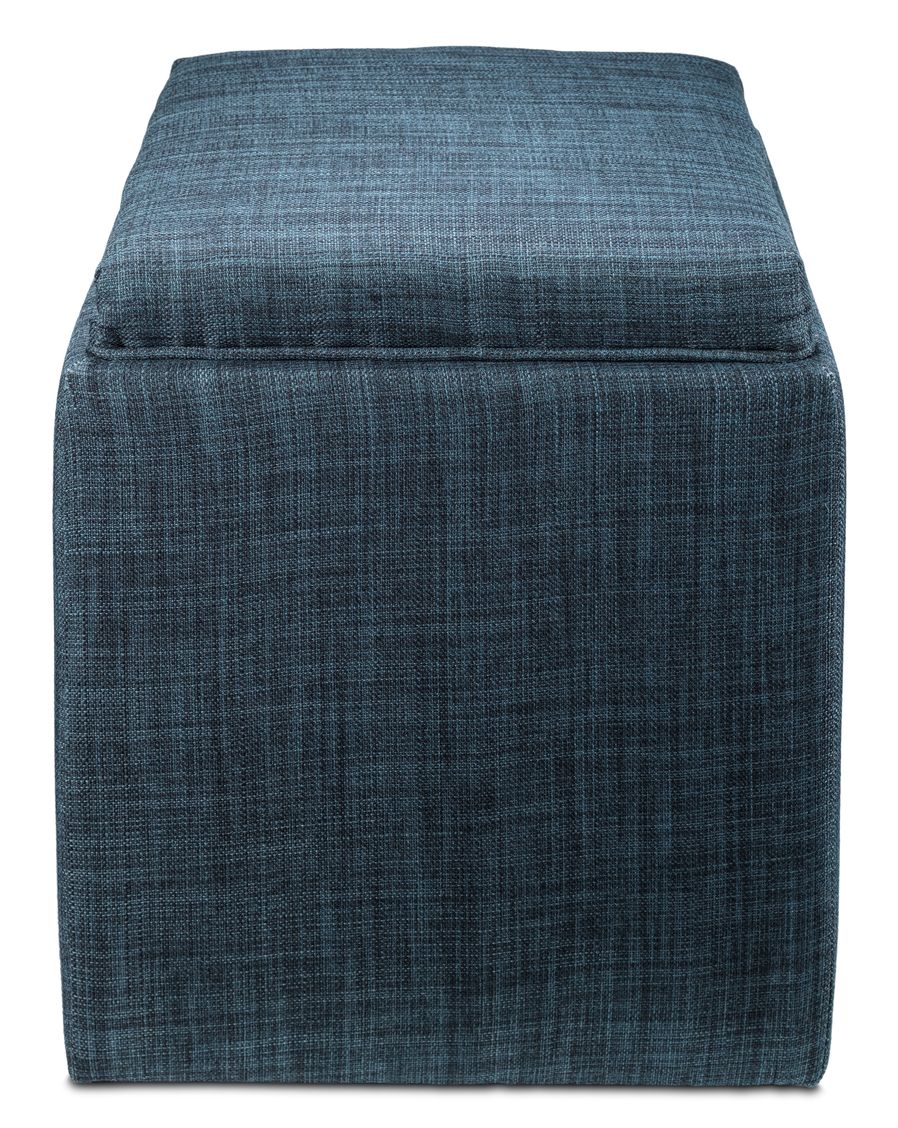 Zoey Ottoman - Navy