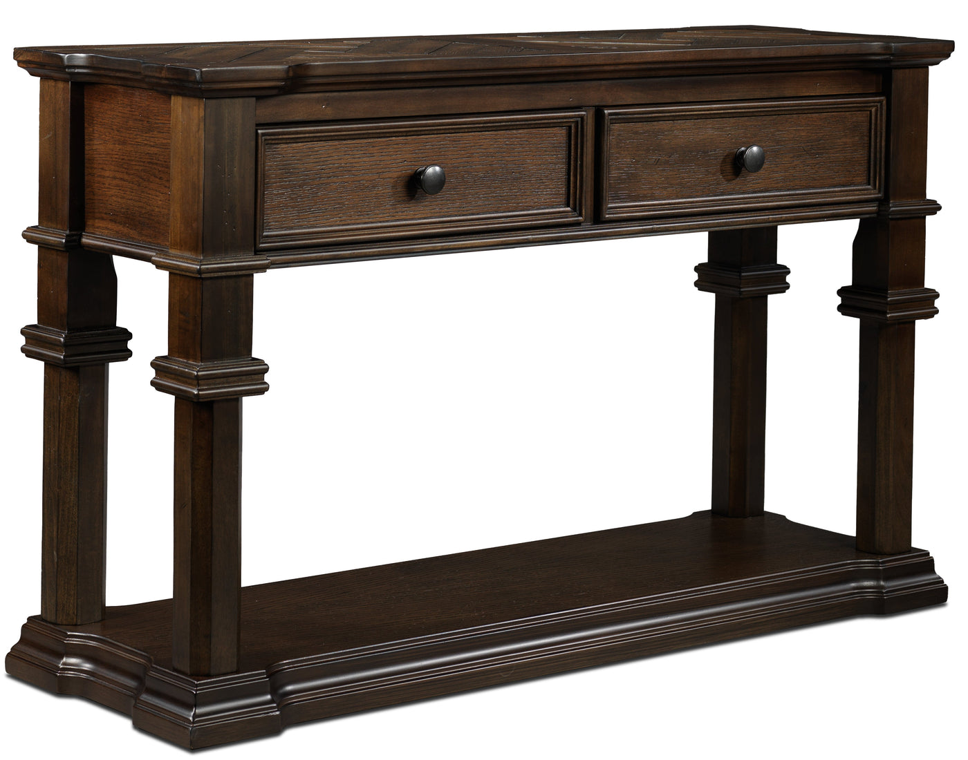 Roman Sofa Table - Walnut