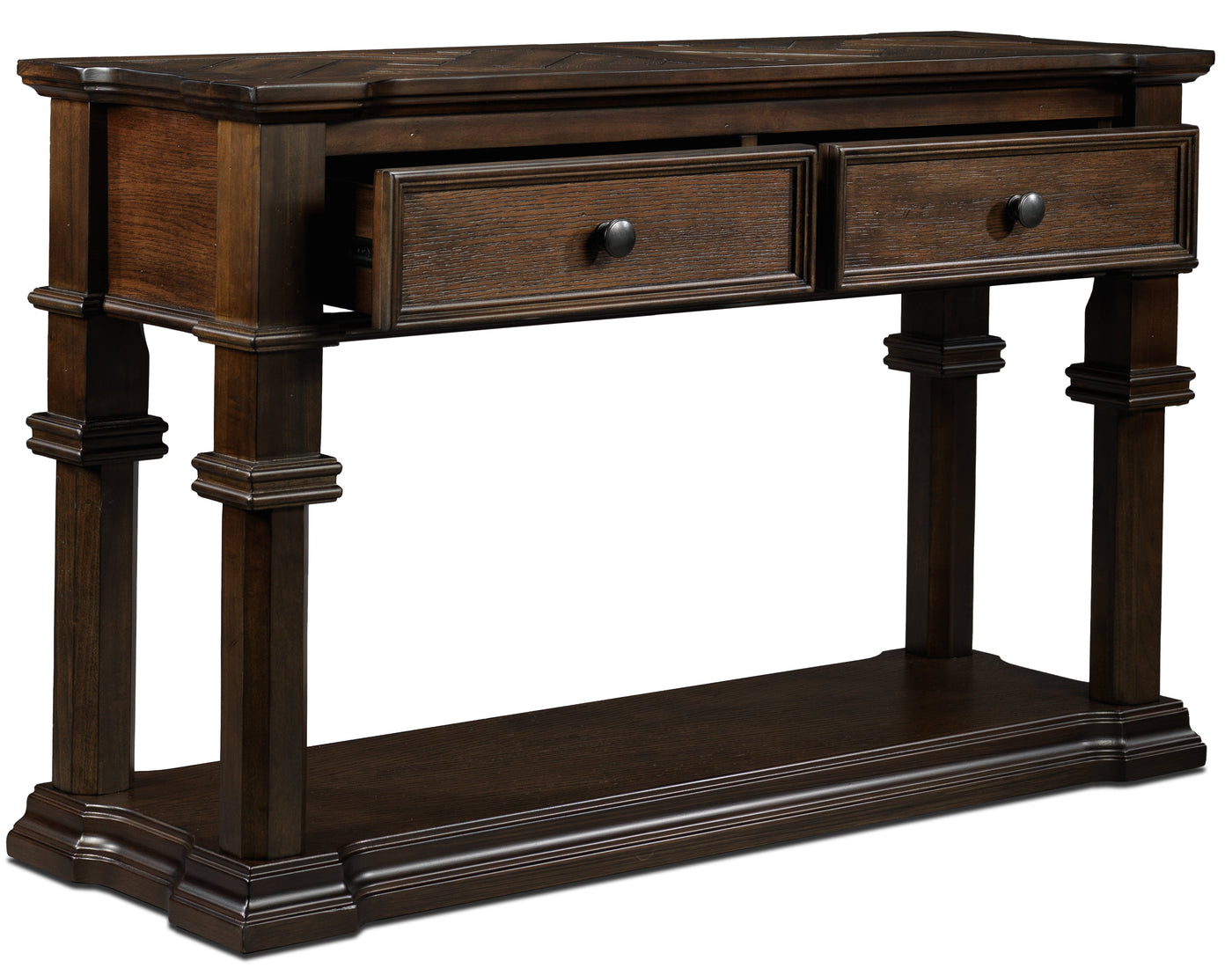 Roman Sofa Table - Walnut