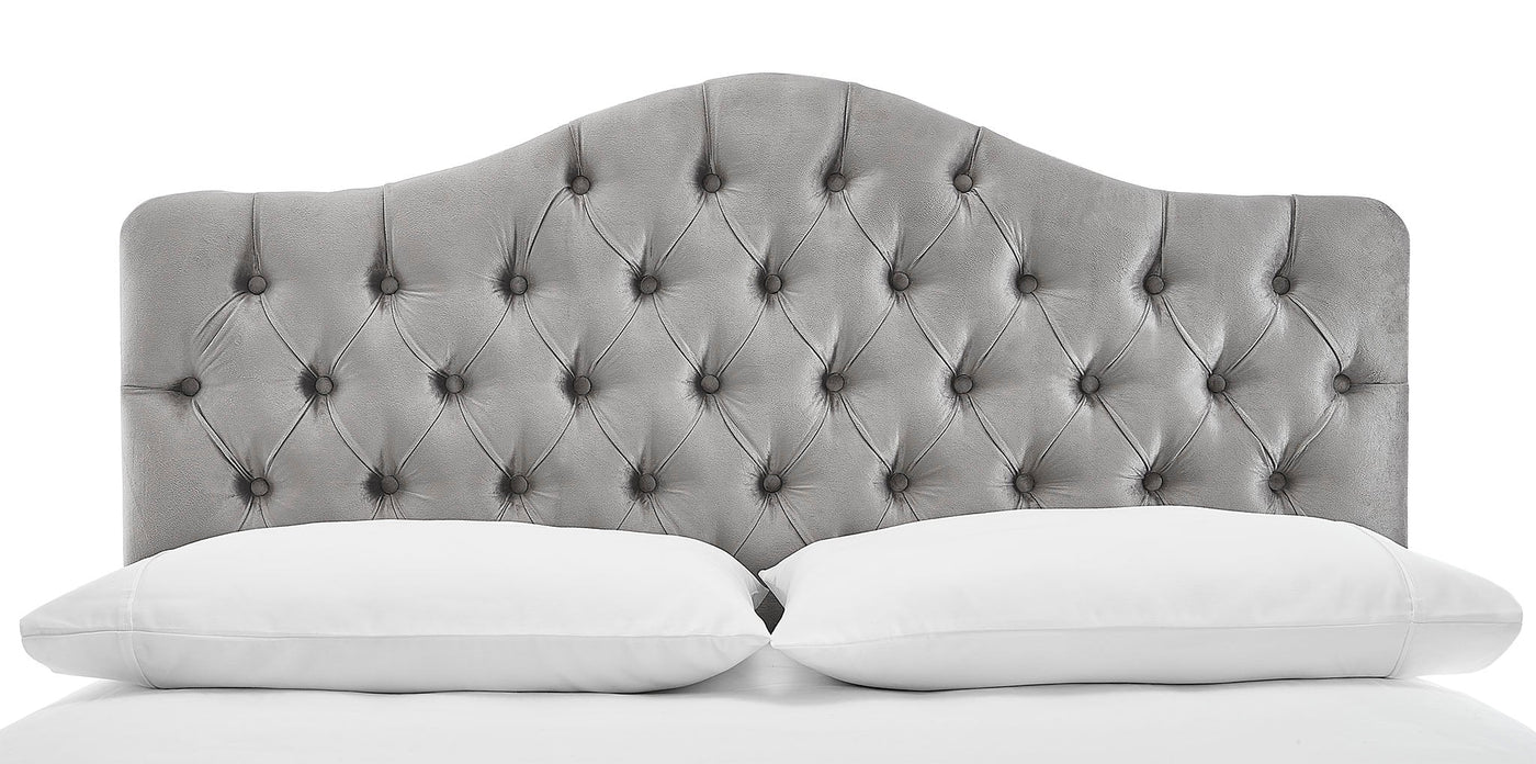 Lexa Full Headboard - Light Grey