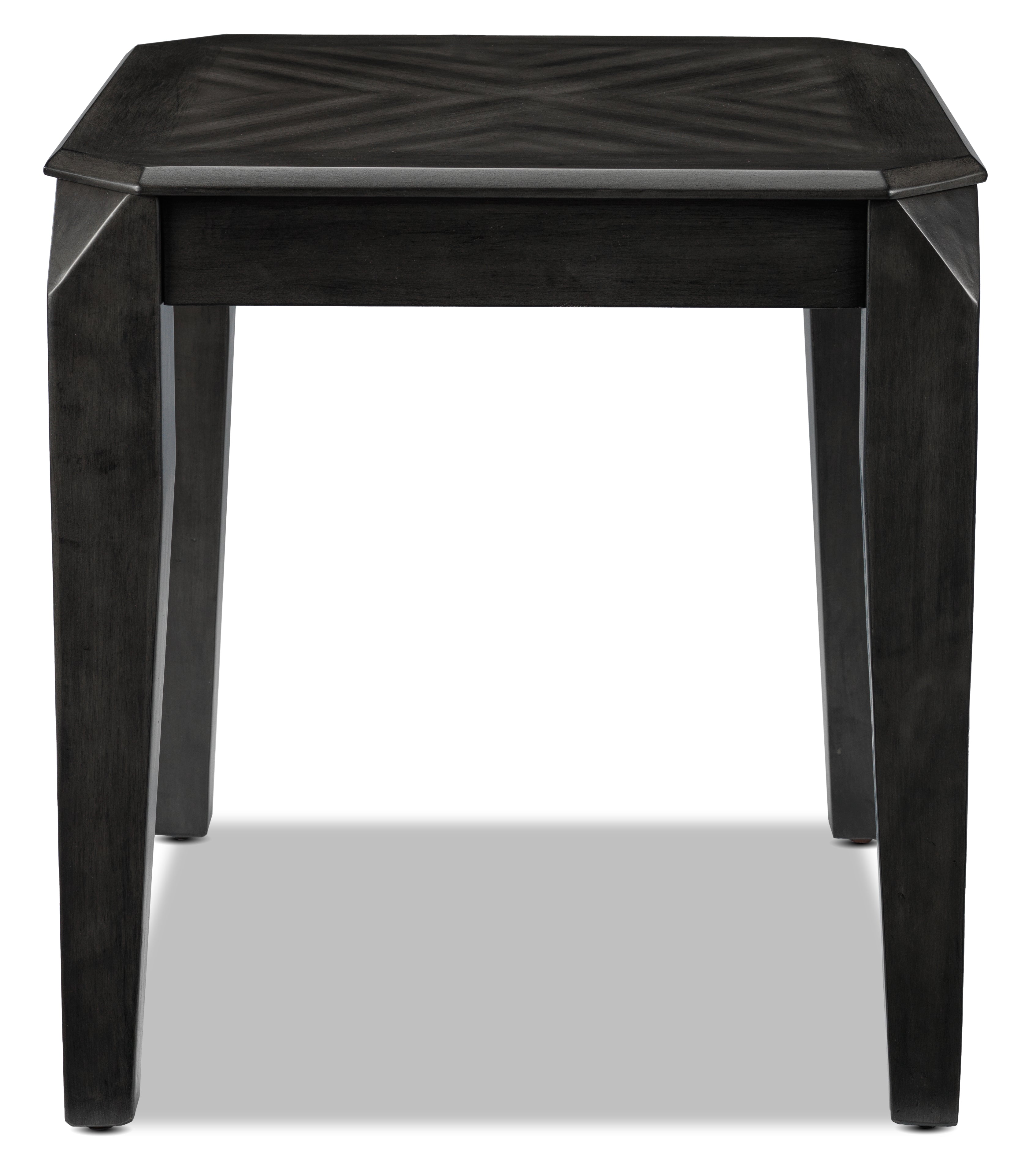 Lennox End Table - Dark Grey