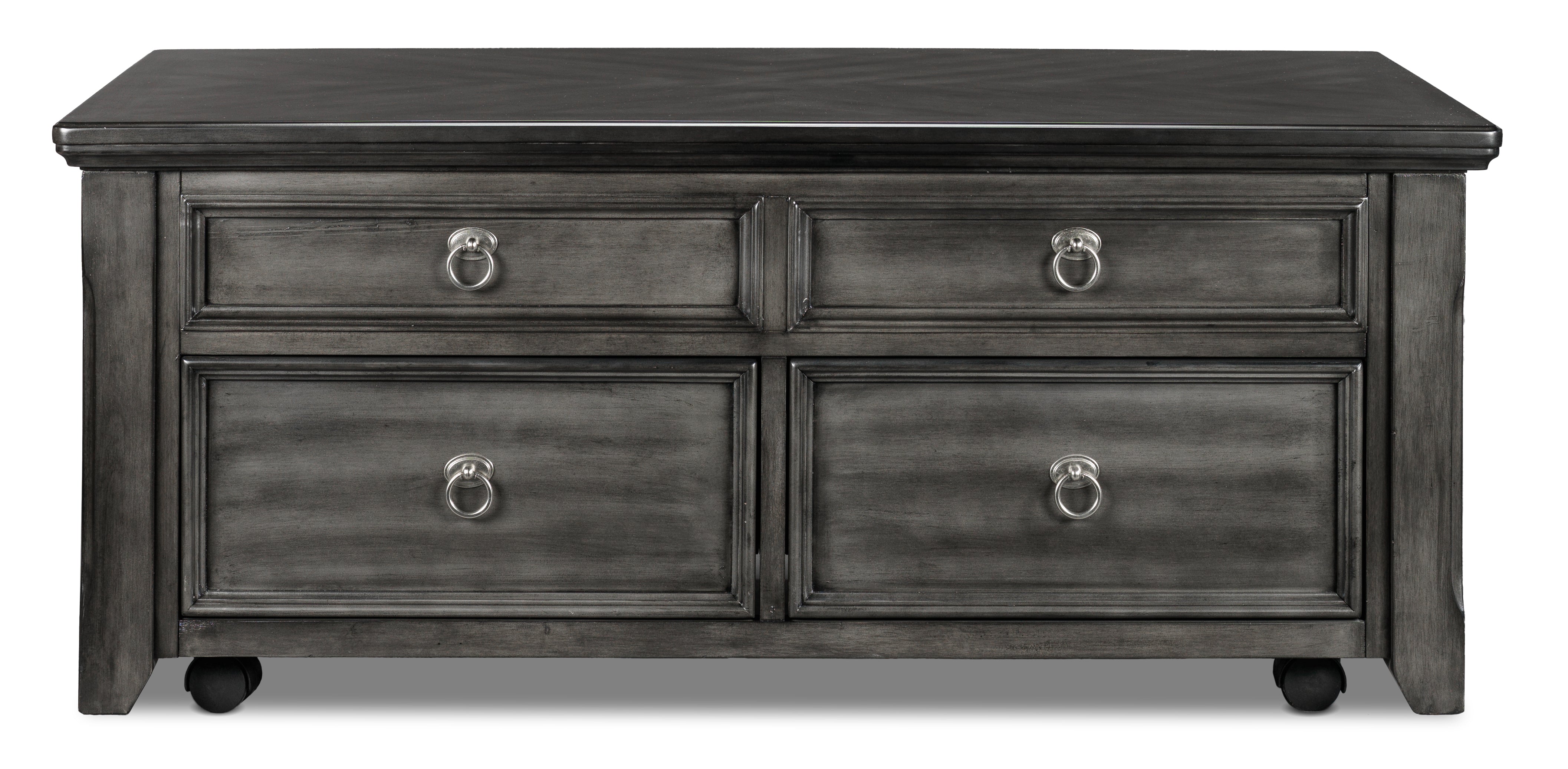 Turner Lift-Top Coffee Table - Grey