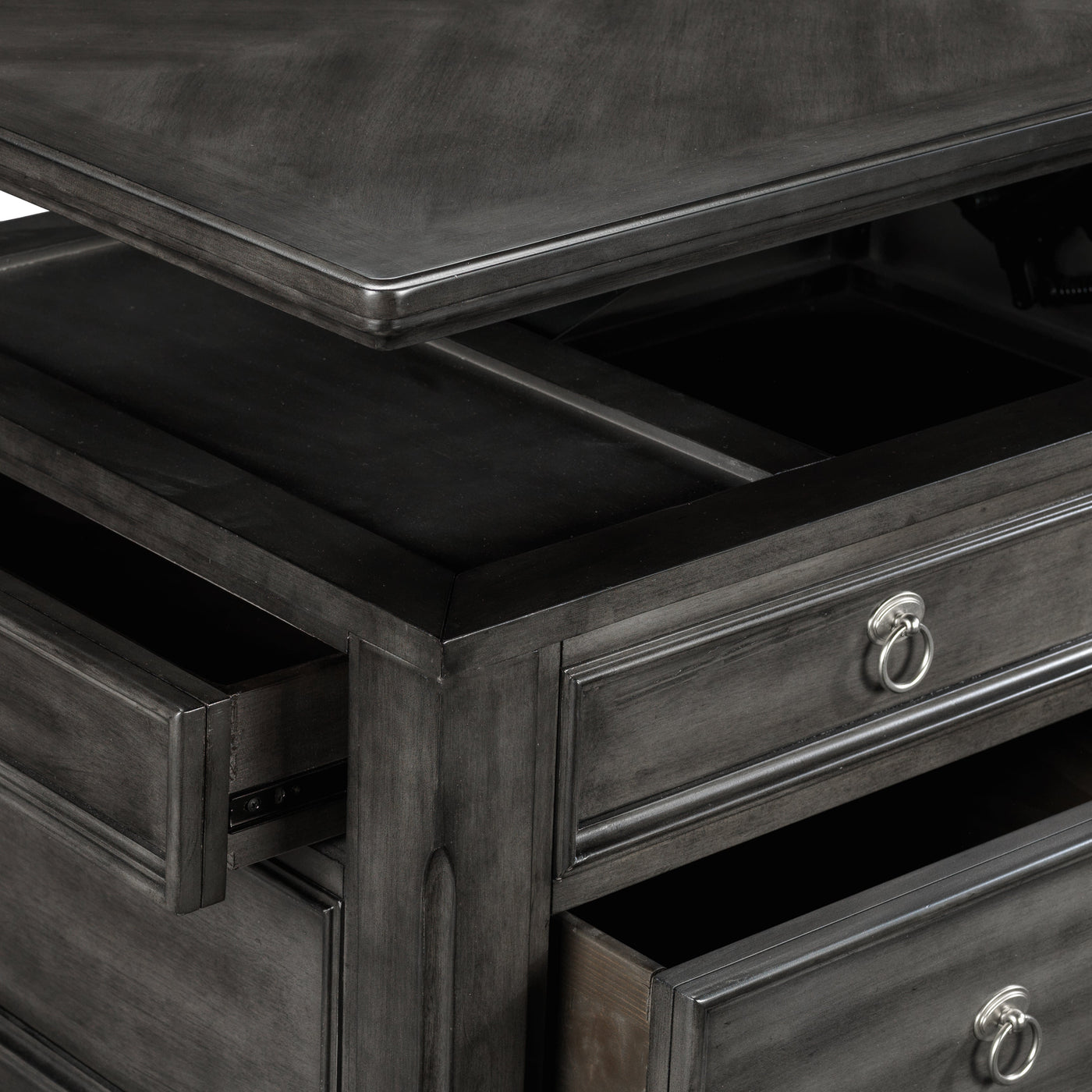 Turner Lift-Top Coffee Table - Grey
