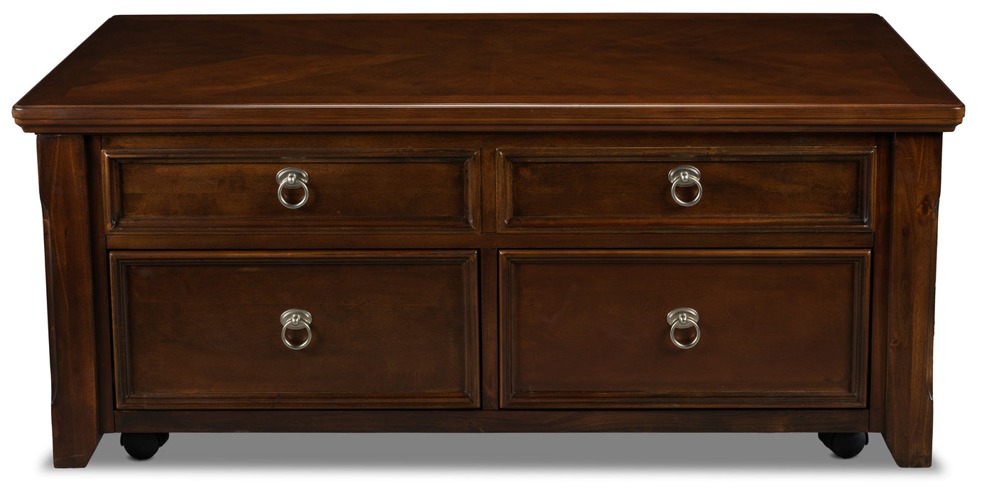 Turner Lift-Top Coffee Table - Walnut