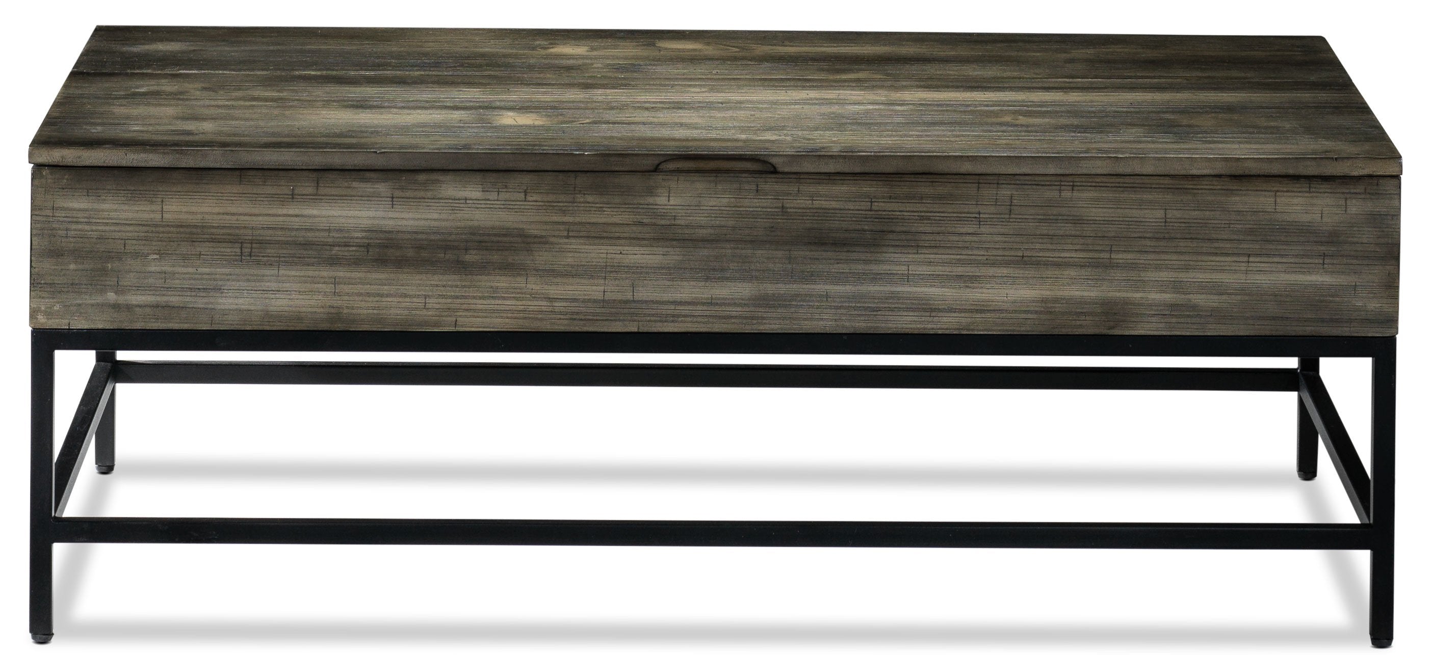 Asher Lift-Top Coffee Table - Grey