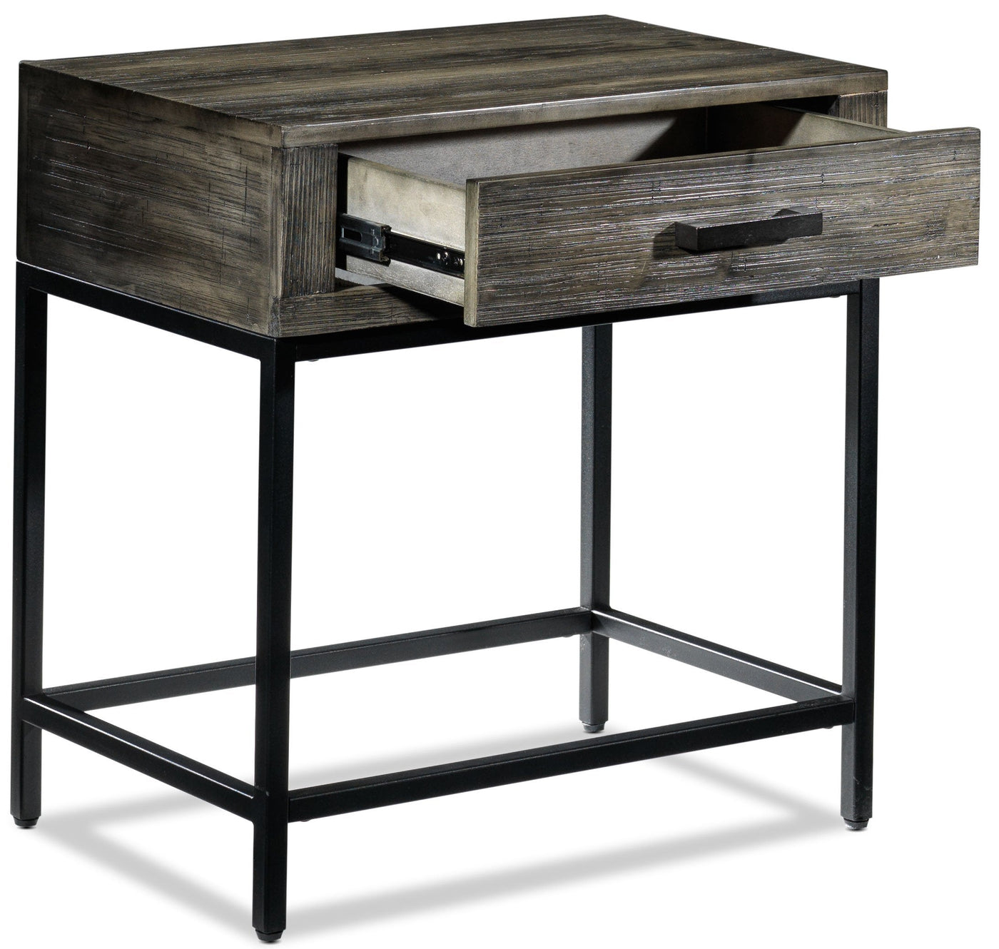 Asher Chairside Table - Grey