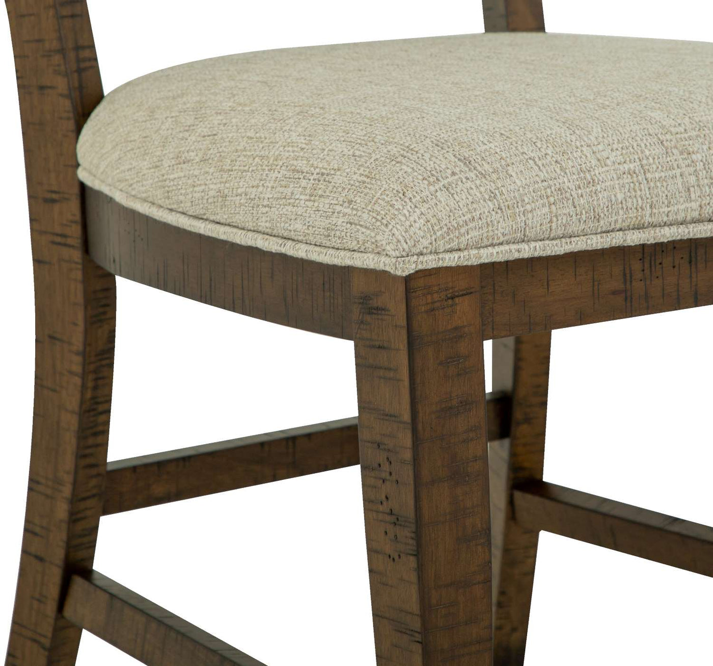 Westley Falls Dining Side Chair with Upholstered Seat and Back - Brown