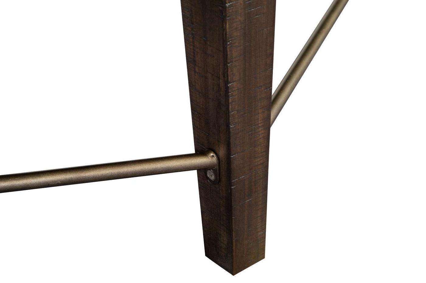 Westley Falls Bench with Upholstered Seat - Brown