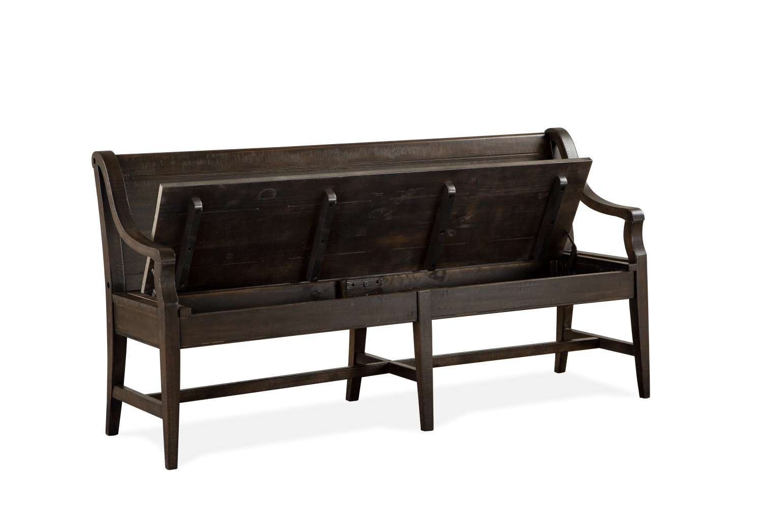 Westley Falls Bench with Back - Brown