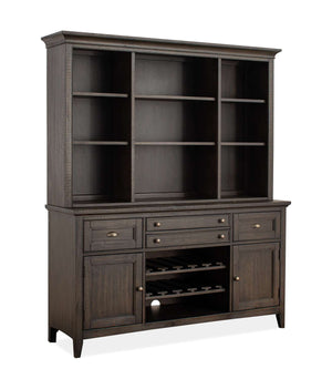 Westley Falls Buffet with Hutch - Brown