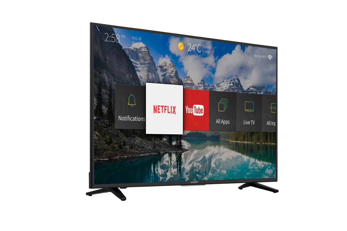 Sharp 55" 4K HDR Smart LED TV - LC-55N7003U