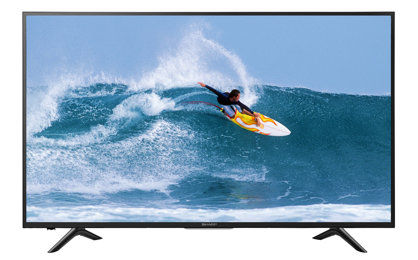 Sharp 65" 4K HDR Smart LED TV and Klipsch Sound Bar Package