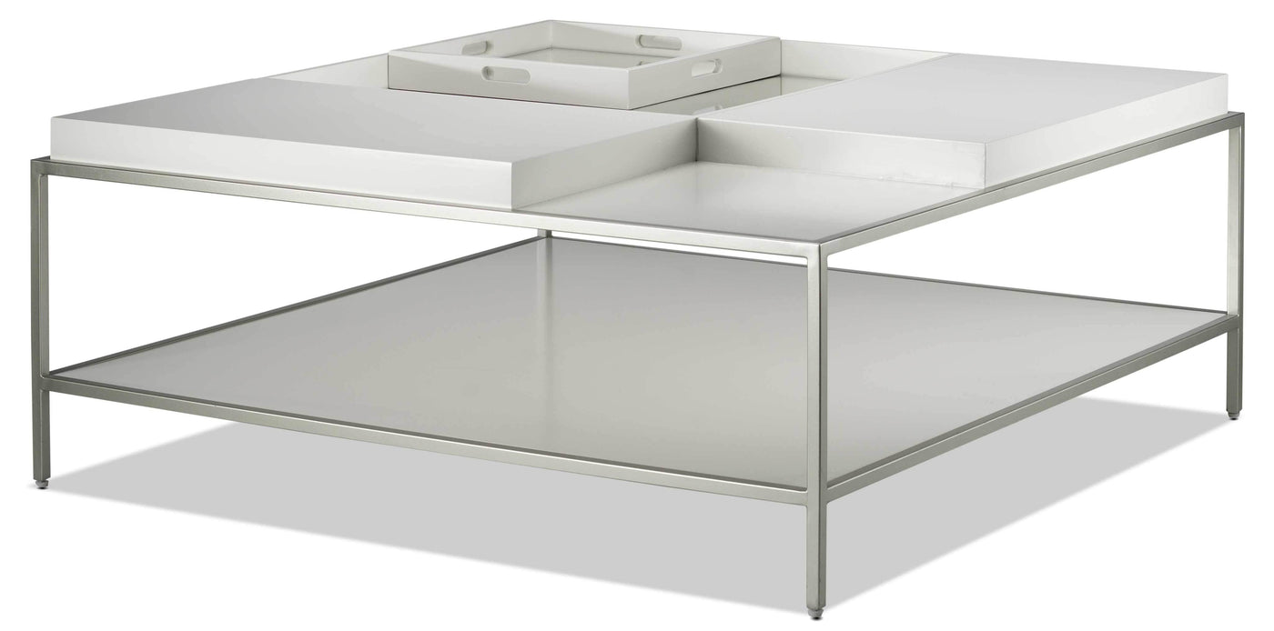 Delaney Coffee Table - White
