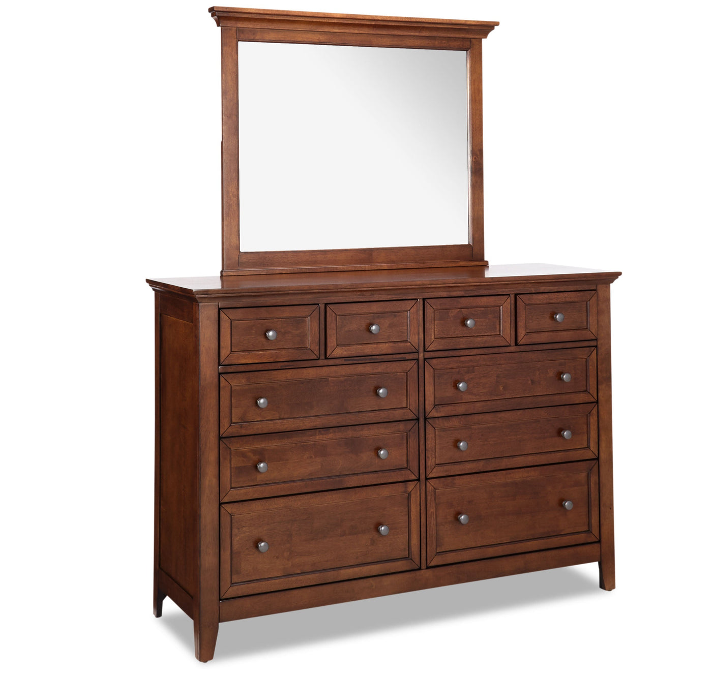 San Mateo 6-Piece King Storage Bedroom Set - Tuscan