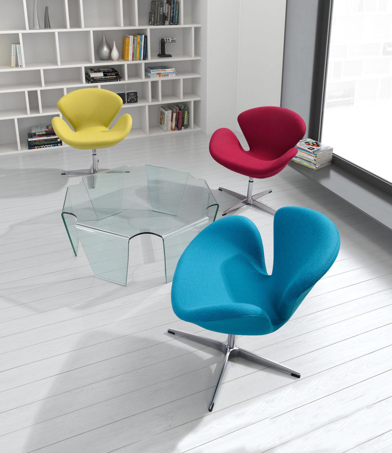 Evol Accent Chair - Pistachio Green