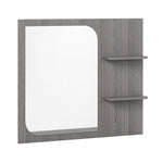 Bellmar 36" Vanity Mirror with Shelves - Grey