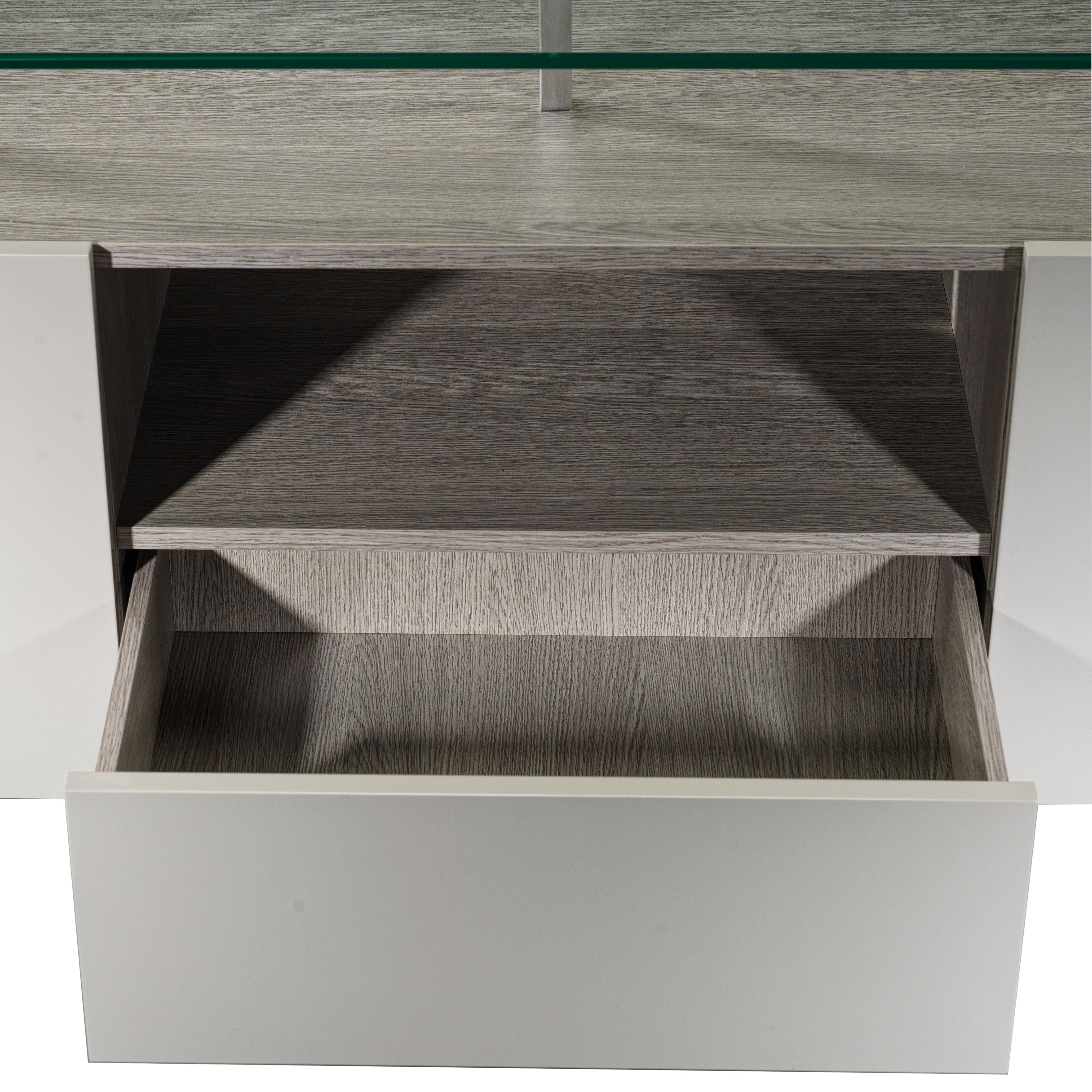 Sebring Entertainment Unit - Grey