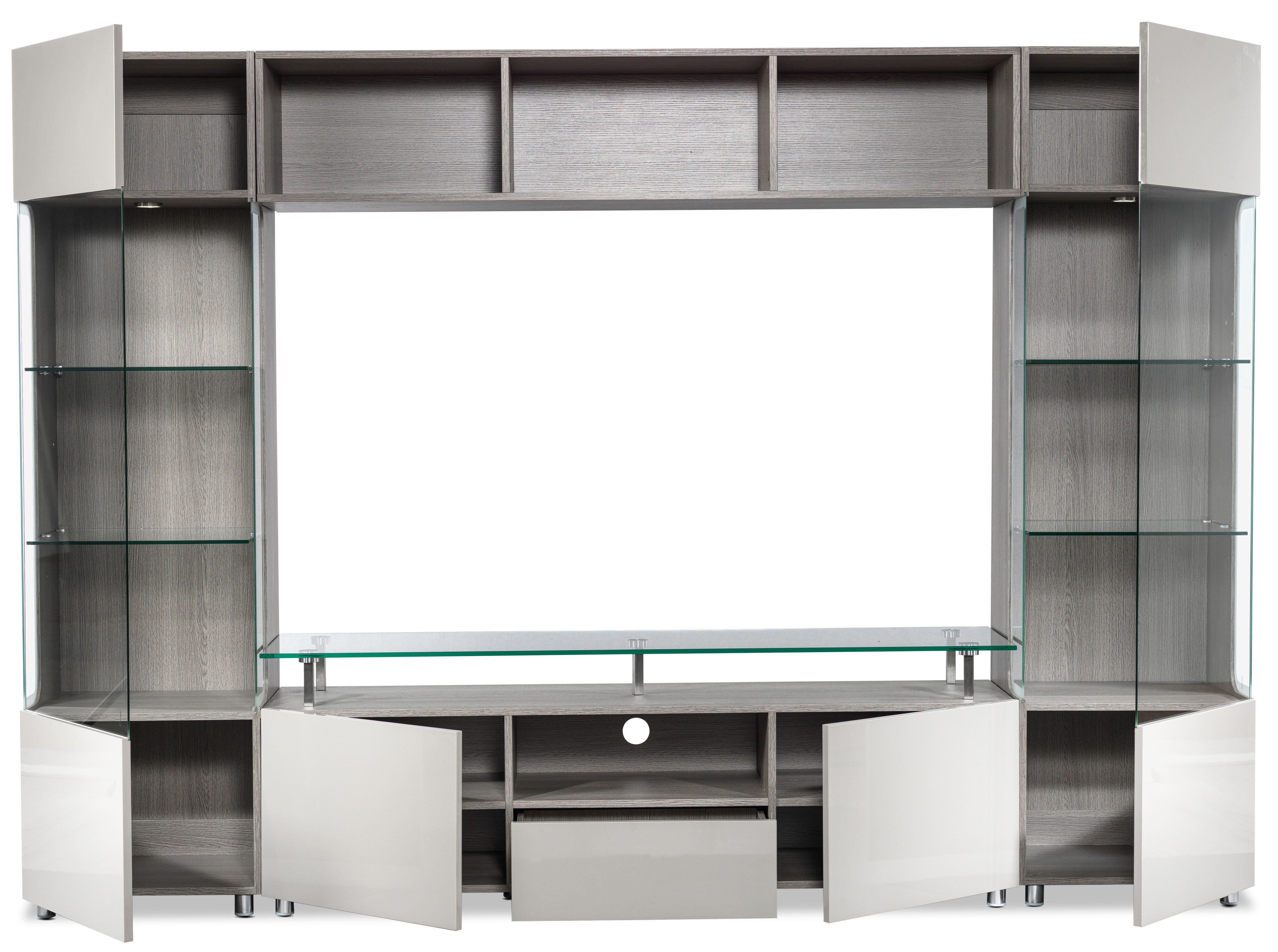 Sebring Entertainment Unit - Grey