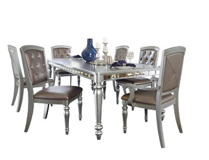 Orion 7-Piece Dining Set - Silver
