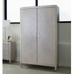 Reece Armoire - Silver Grey