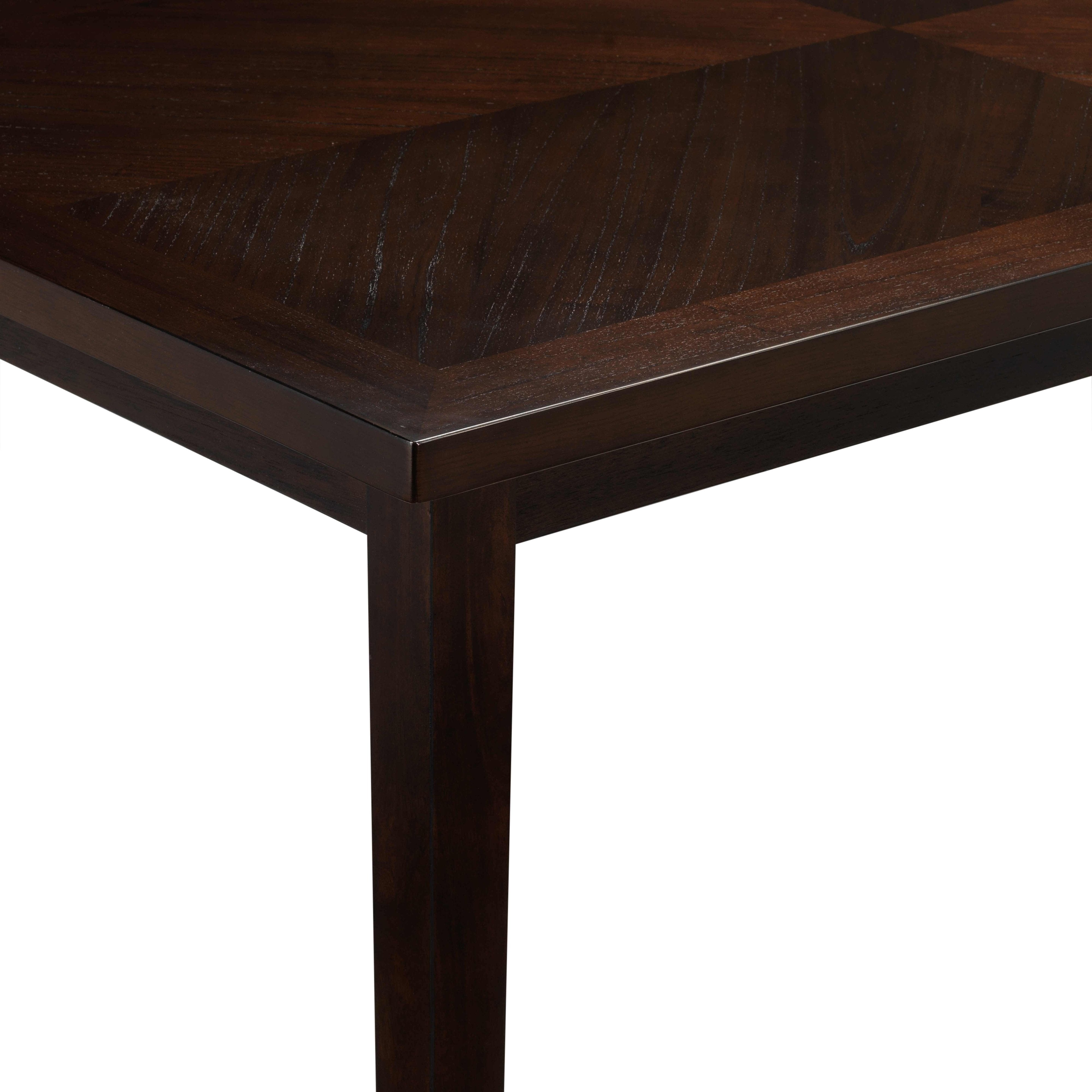 Lauren 5-Piece Dining Set - Dark Brown, Brown